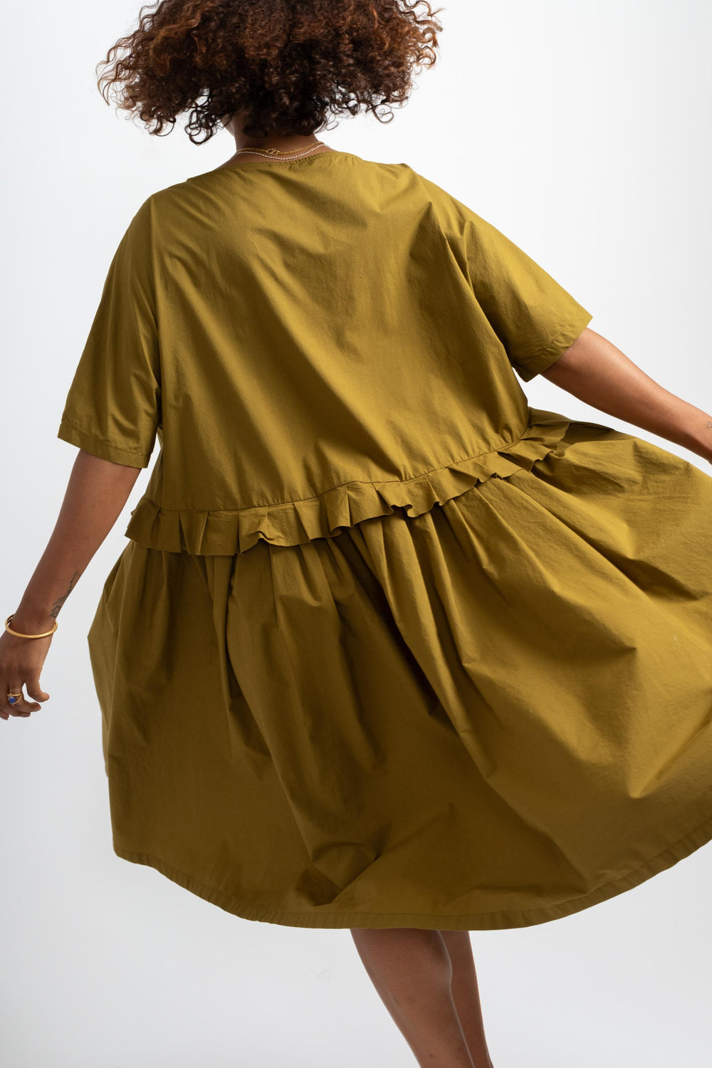 Dress P1933 in Olive