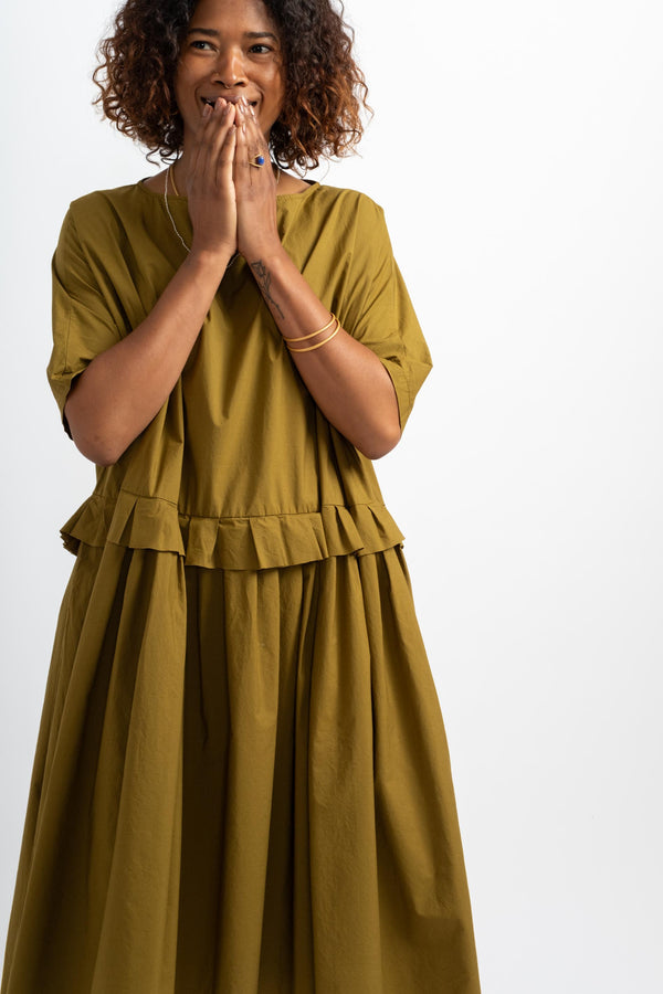 Dress P1933 in Olive