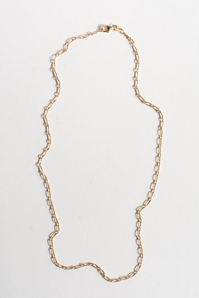 14K Flat Chain