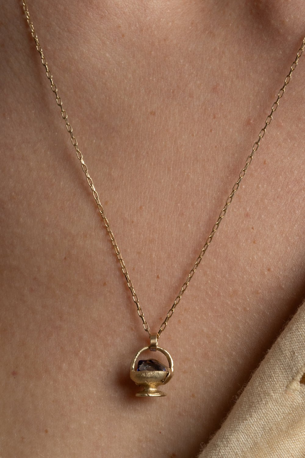 Azure Tanzanite Pendant