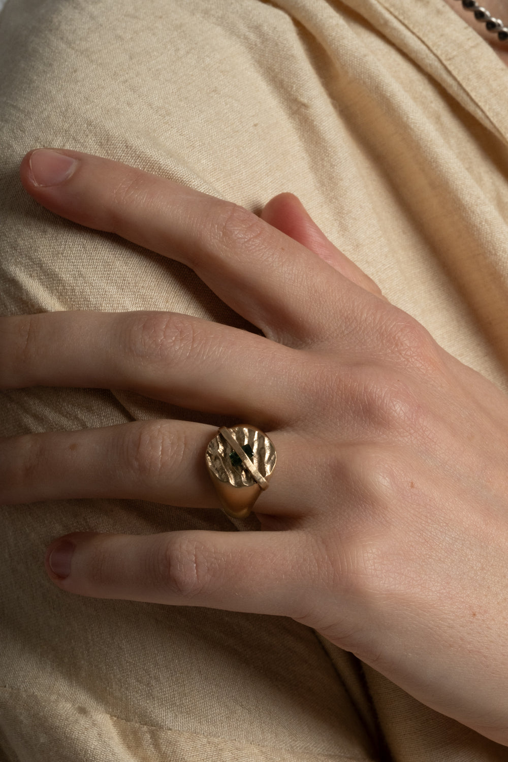 Tidal 11 Tourmaline Ring