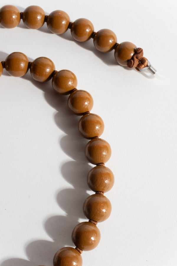Big Glasses Chain in Mocca