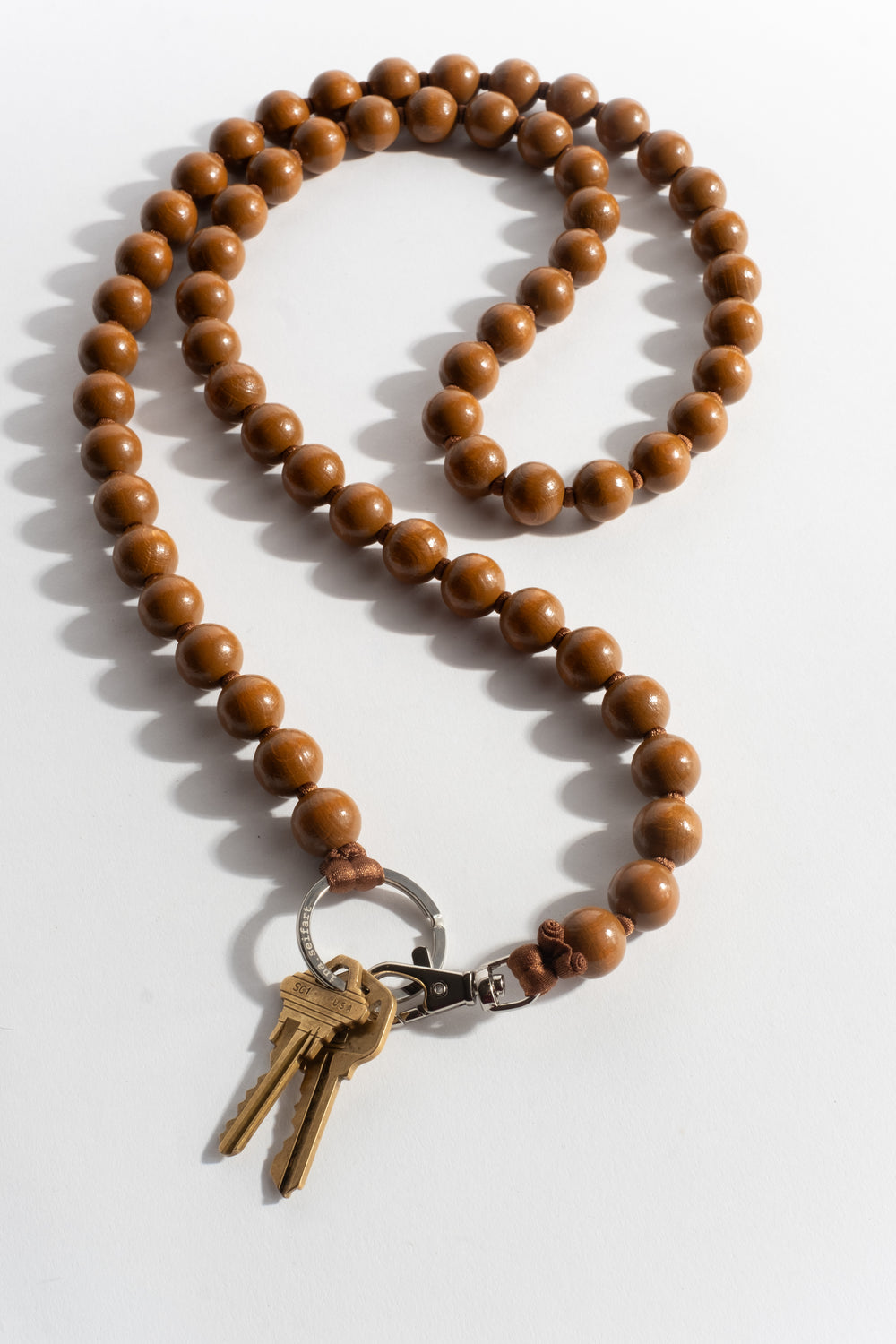 Big Phonenecklace in Mocca
