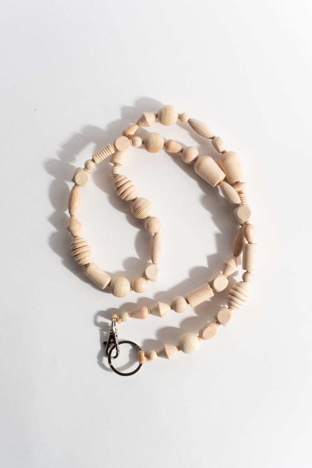 Perlenmix Phonenecklace in Natural