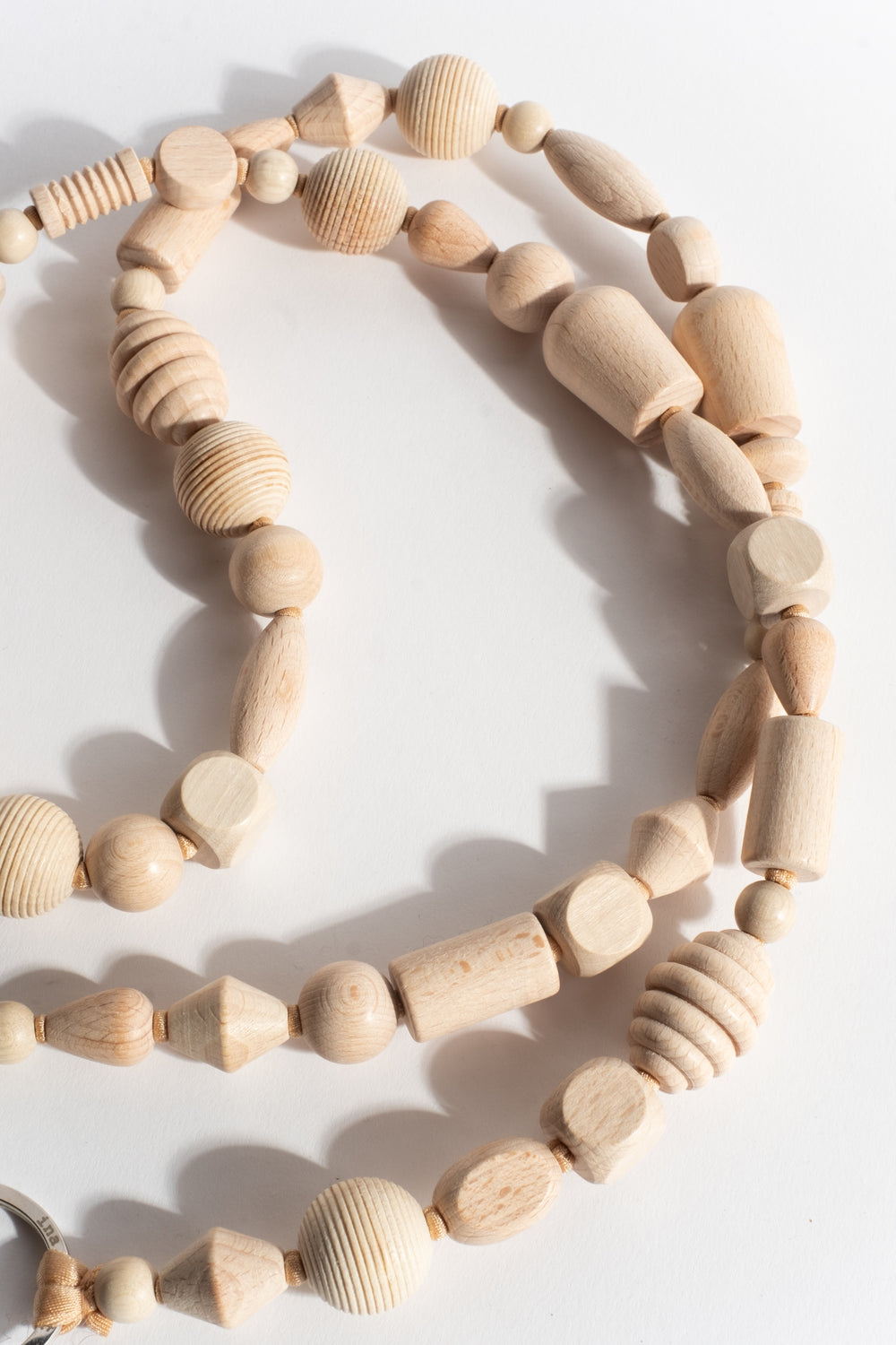 Perlenmix Phonenecklace in Natural