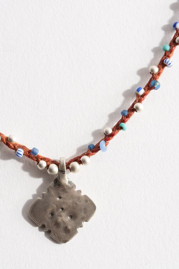 Minetta Designs Beaded Necklace No. 28 Detail