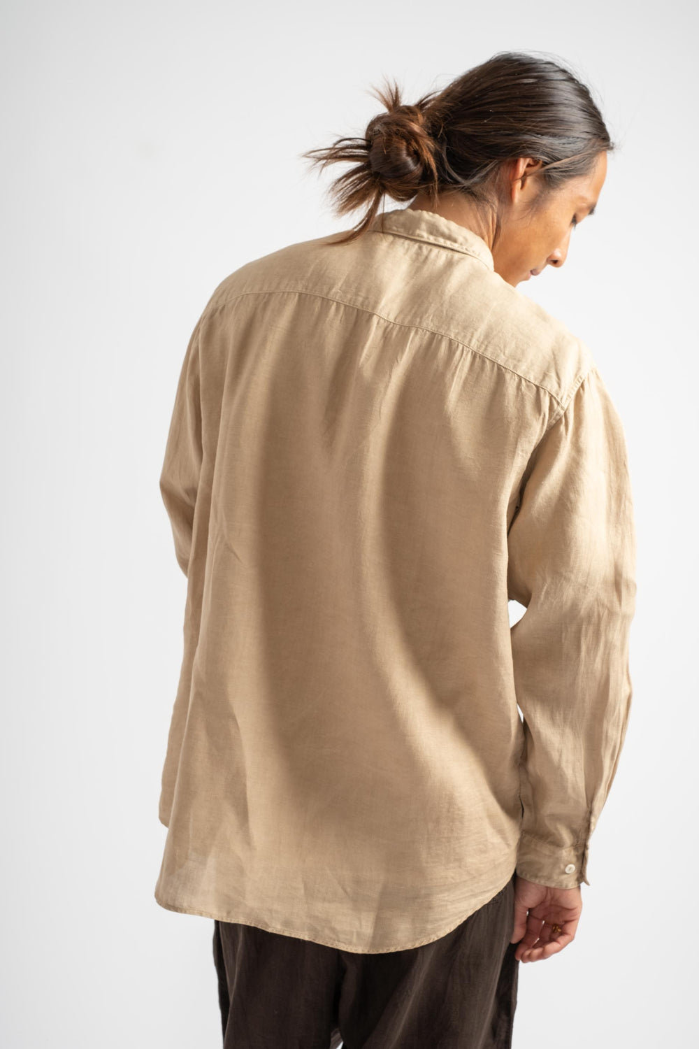 Plant Dyed Shirt in Walnut