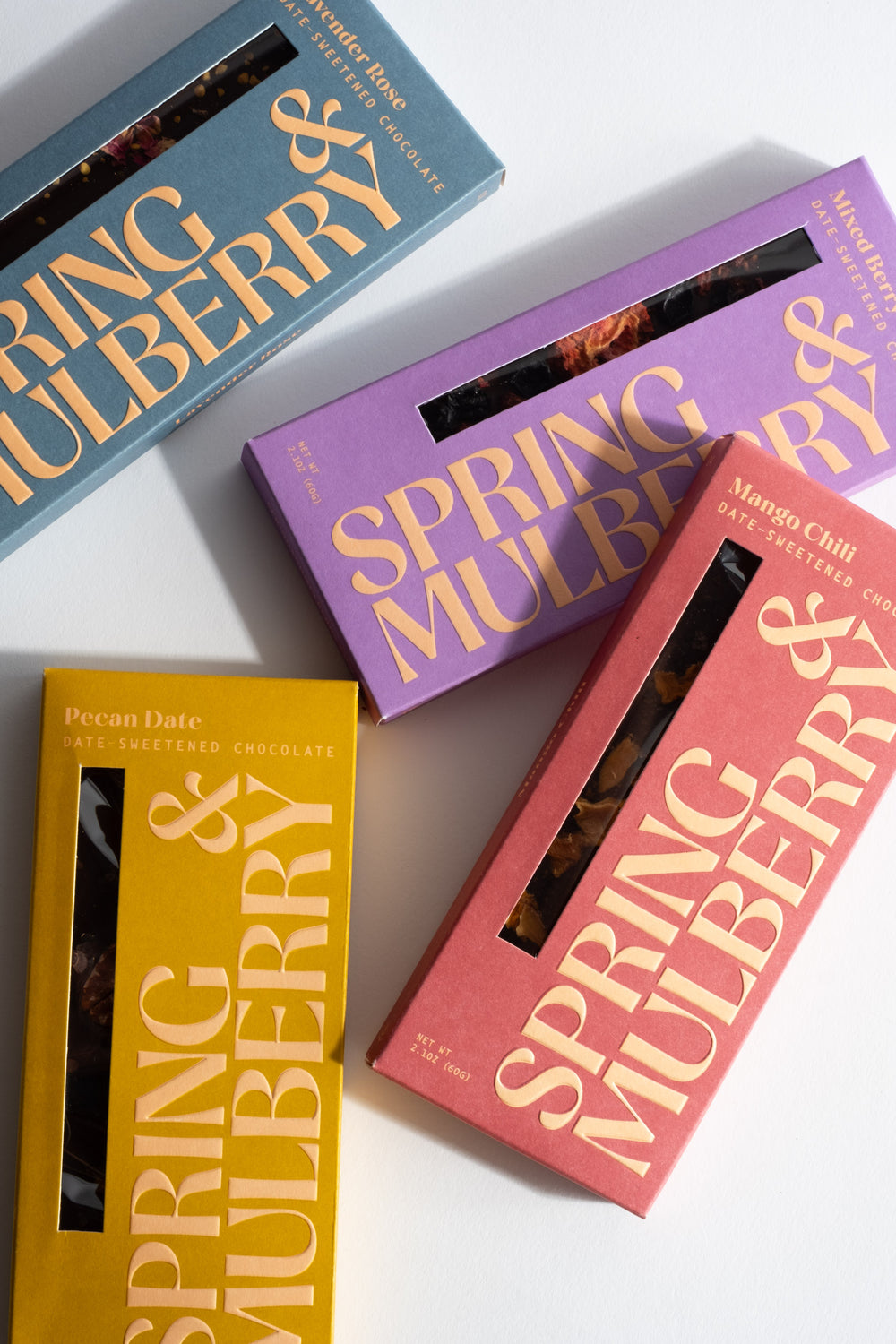Lavender, Bee Pollen + Rose Petal Chocolate Bar