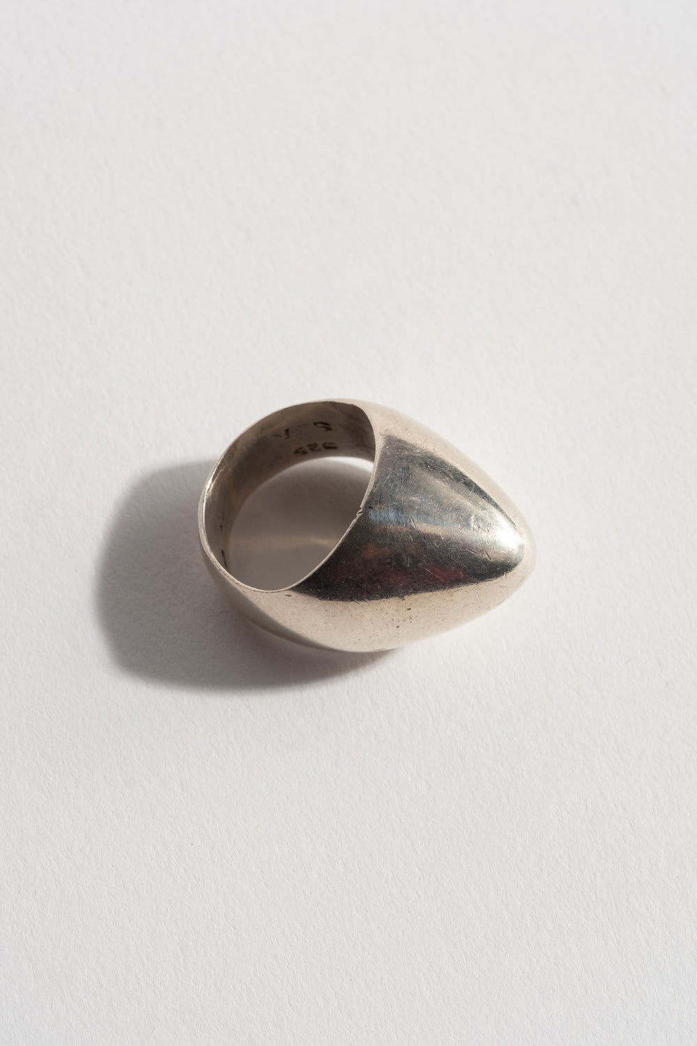 Sterling Pointy Pinky Ring