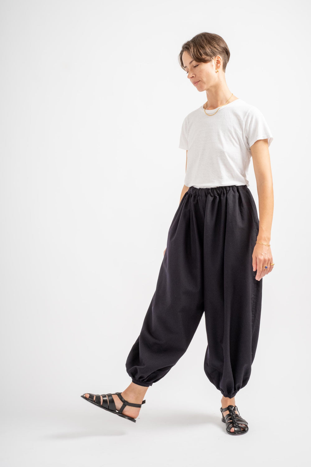 Tamou Trouser in Deep Navy