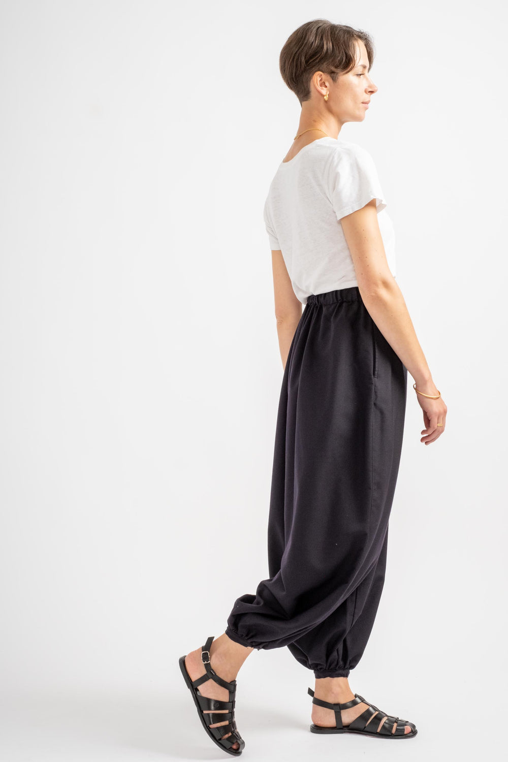 Tamou Trouser in Deep Navy