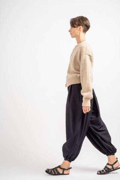 Tamou Trouser in Deep Navy