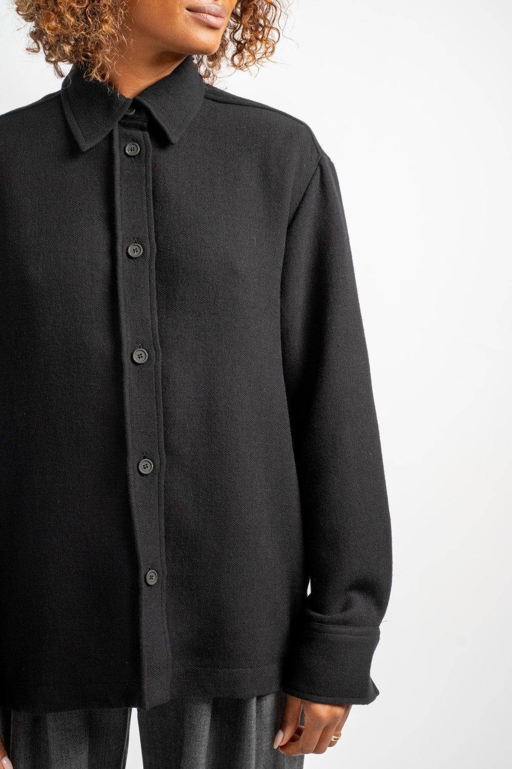 Santini Overshirt in Black