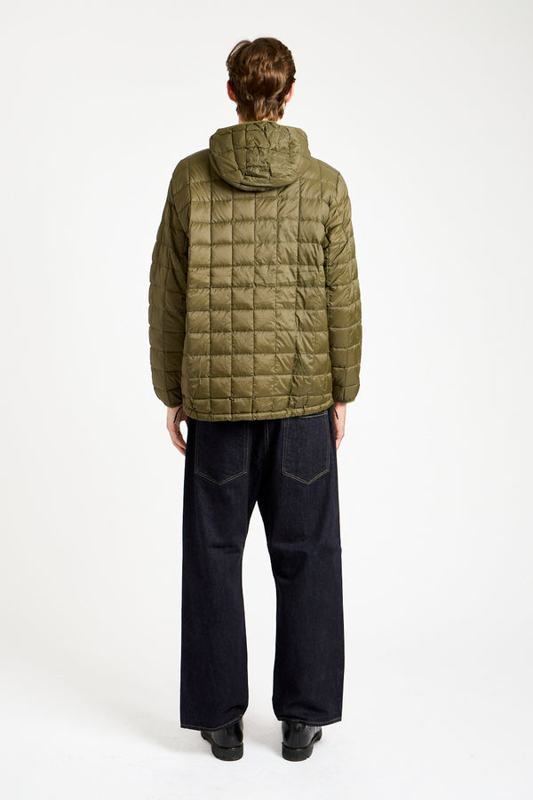 Mountain Zip Pullover in Dark Olive