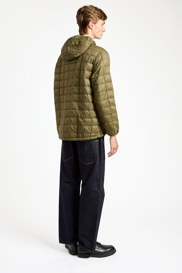Mountain Zip Pullover in Dark Olive