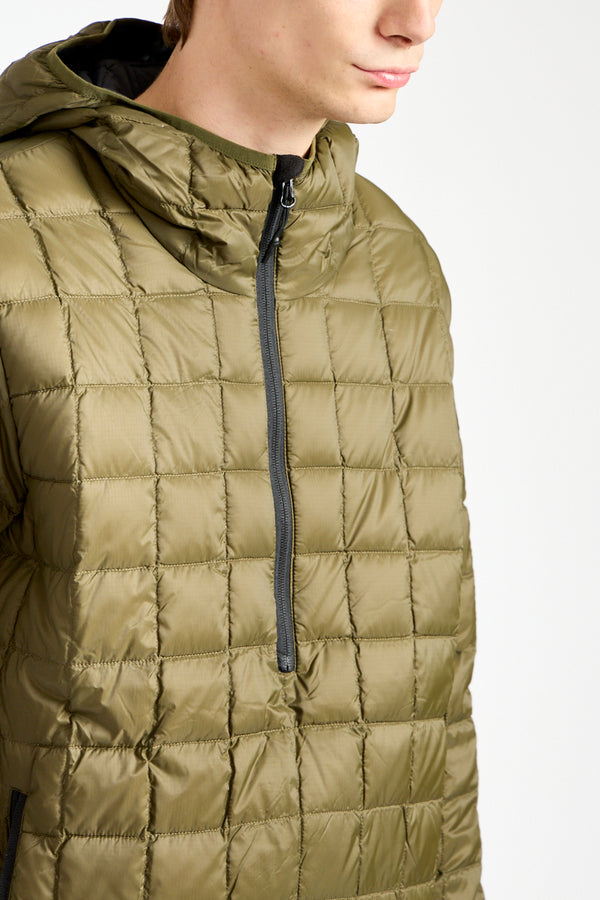 Mountain Zip Pullover in Dark Olive