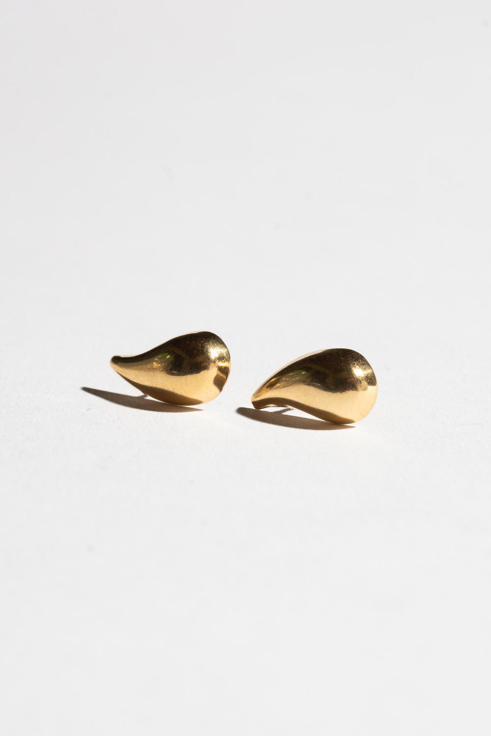 14K Droplet Studs