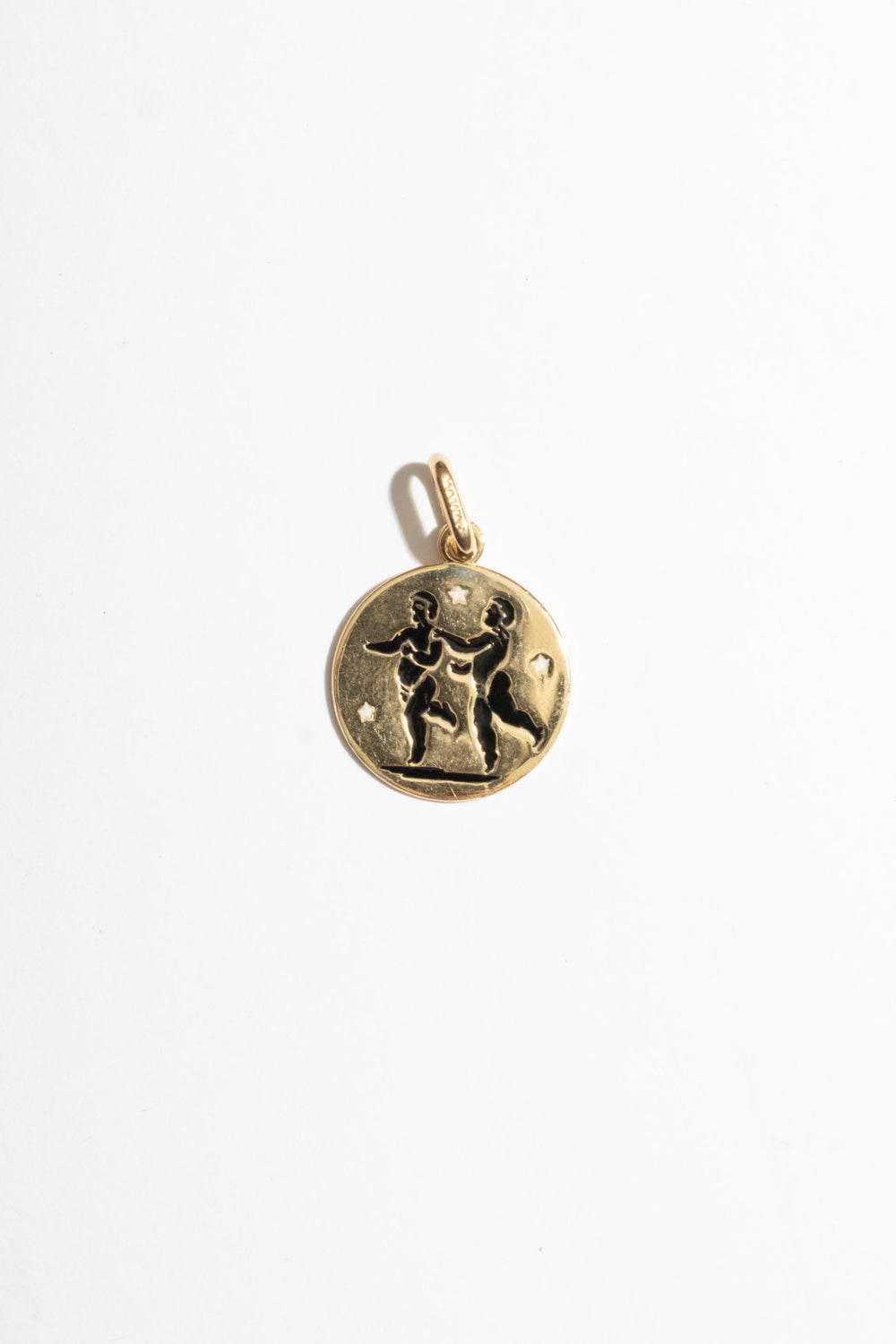 14K Gemini Medallion