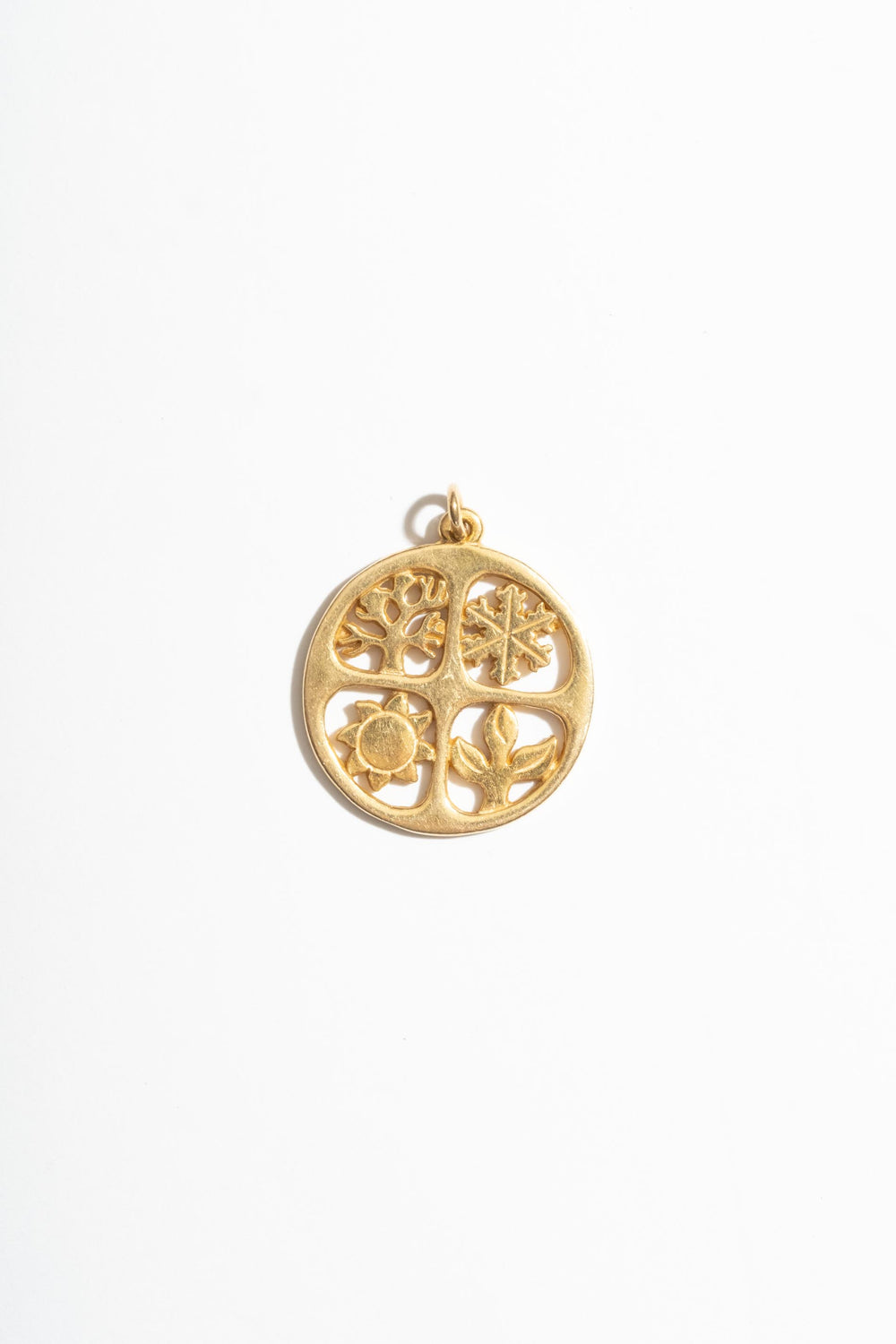 14K Four Seasons Pendant
