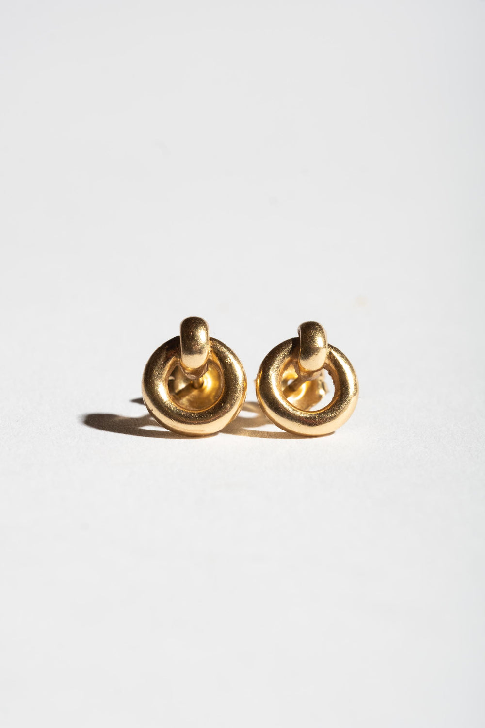 14K O Ring Studs