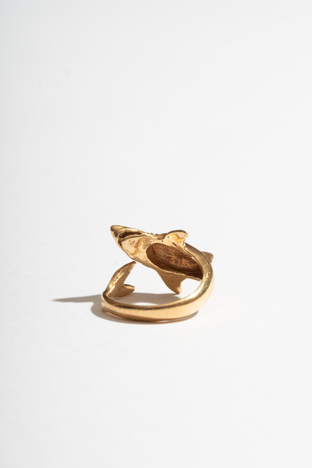 14K Shark Ring
