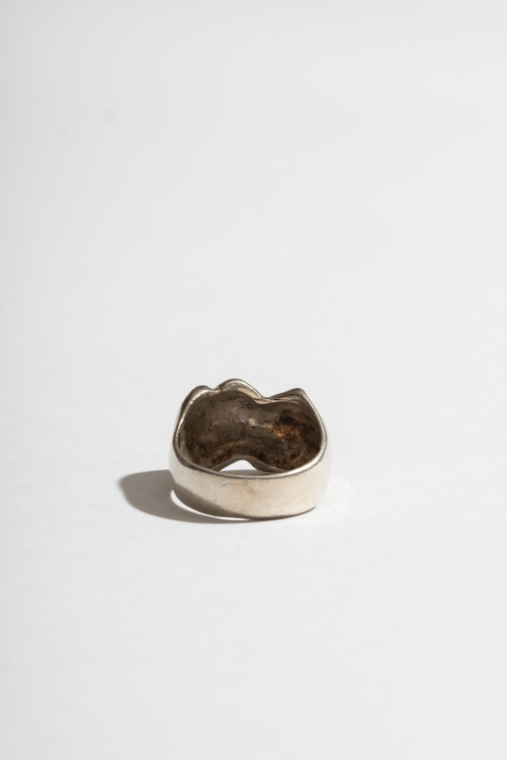 Sterling Double Heart Ring