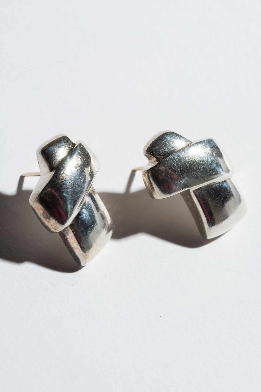 Sterling Modern X Studs