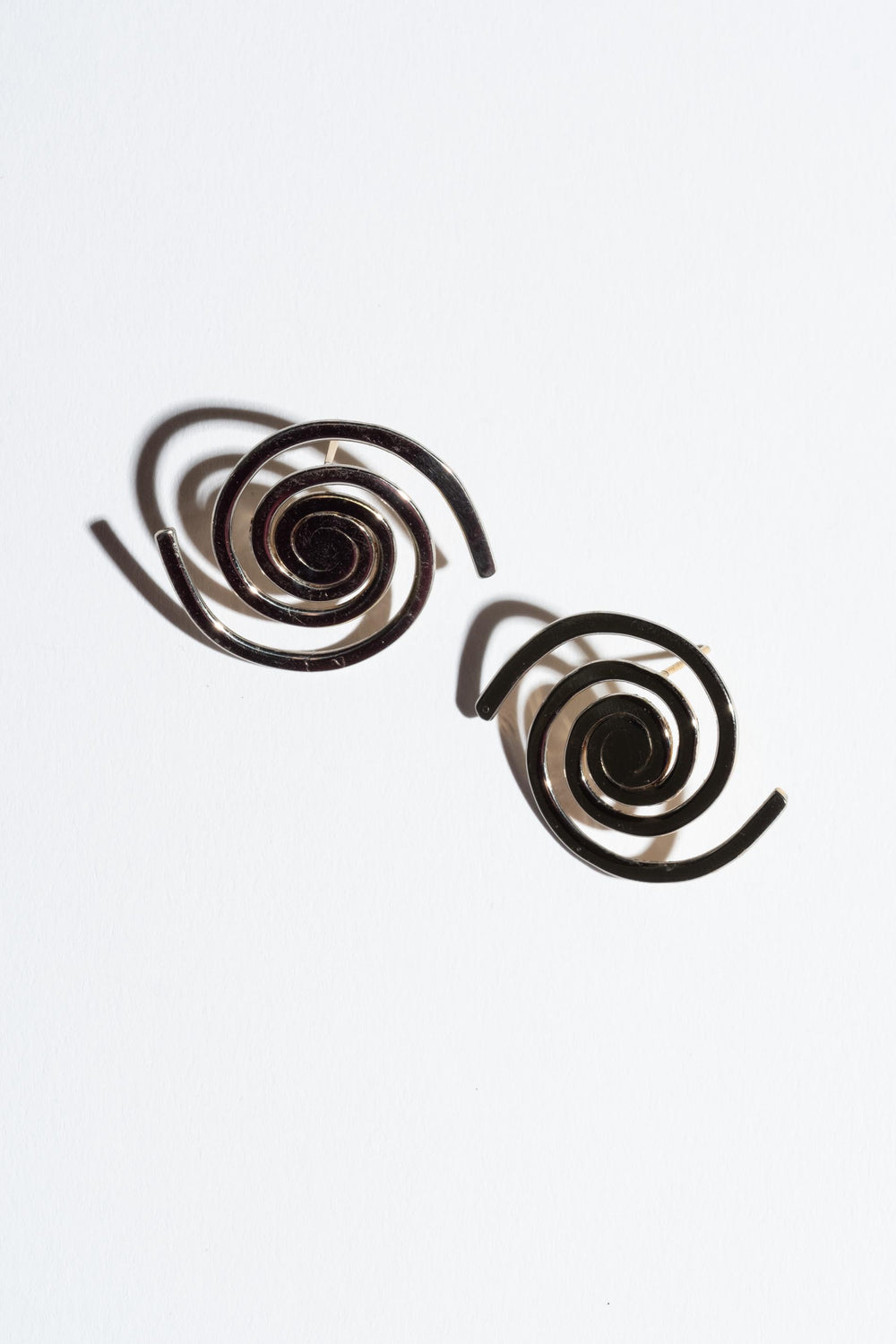 Sterling Spiral Studs