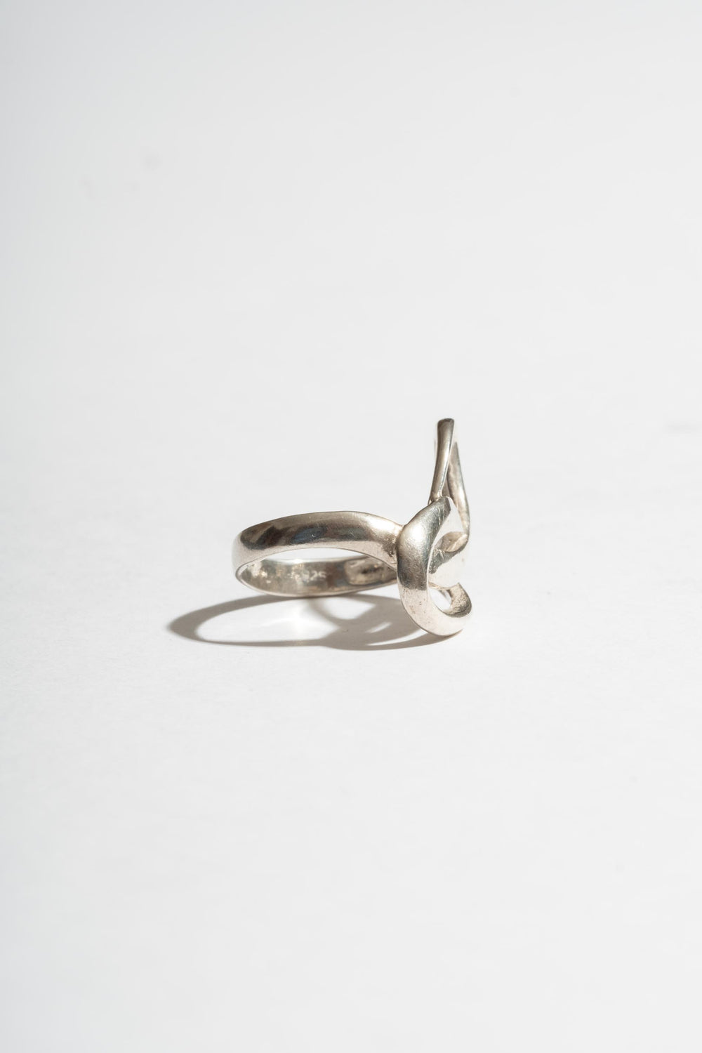 Sterling Squiggle Ring