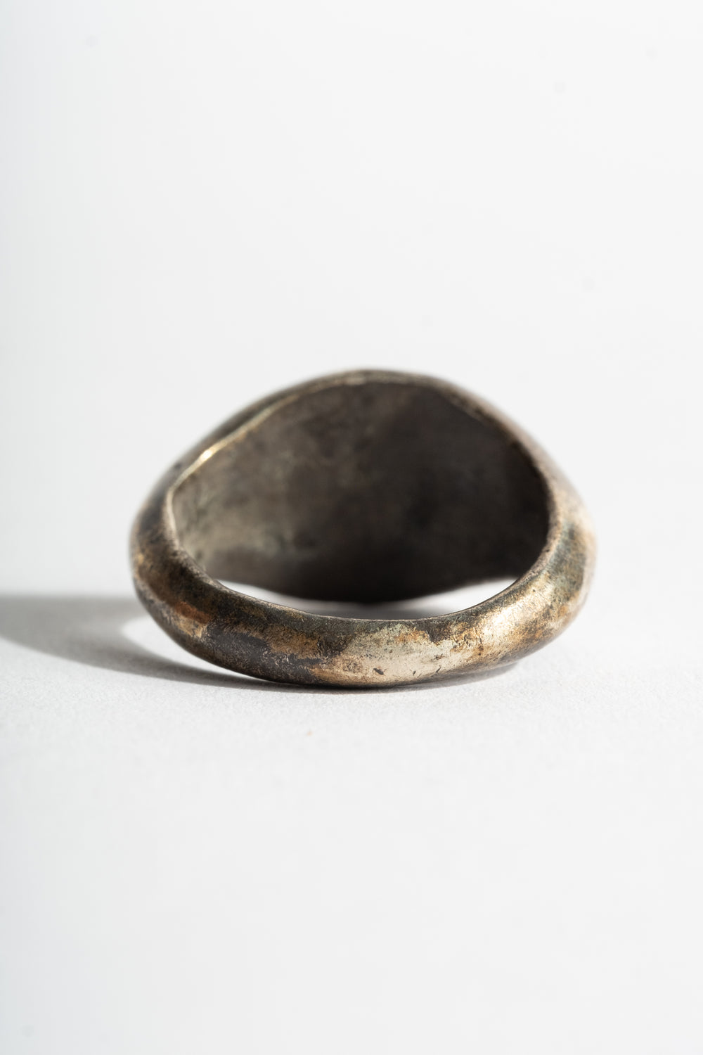 Sterling Afghan Figure Signet Ring