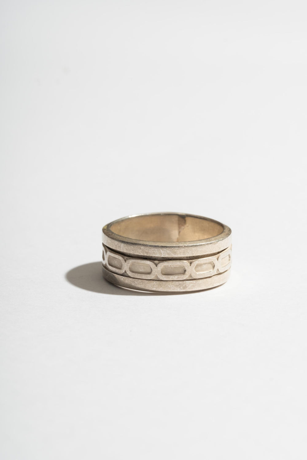 Sterling Infinity Spinner Ring
