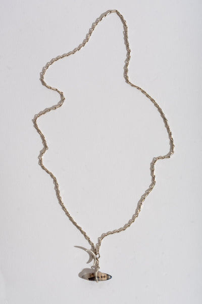 Large Stone Toggle Necklace