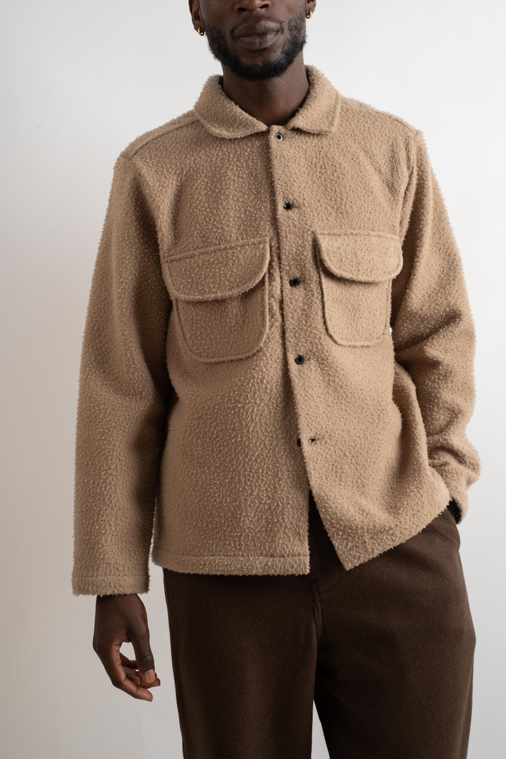 Field Shirt In Casentino Wool