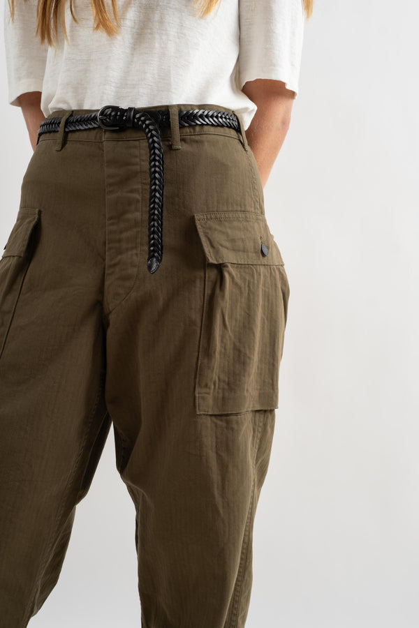 US Army 2-Pocket Cargo in Army Green