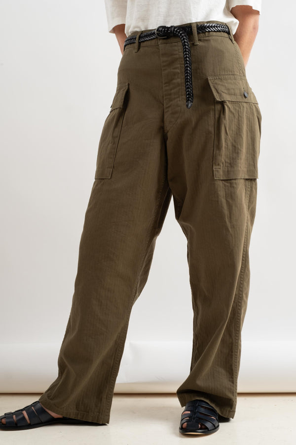 US Army 2-Pocket Cargo in Army Green
