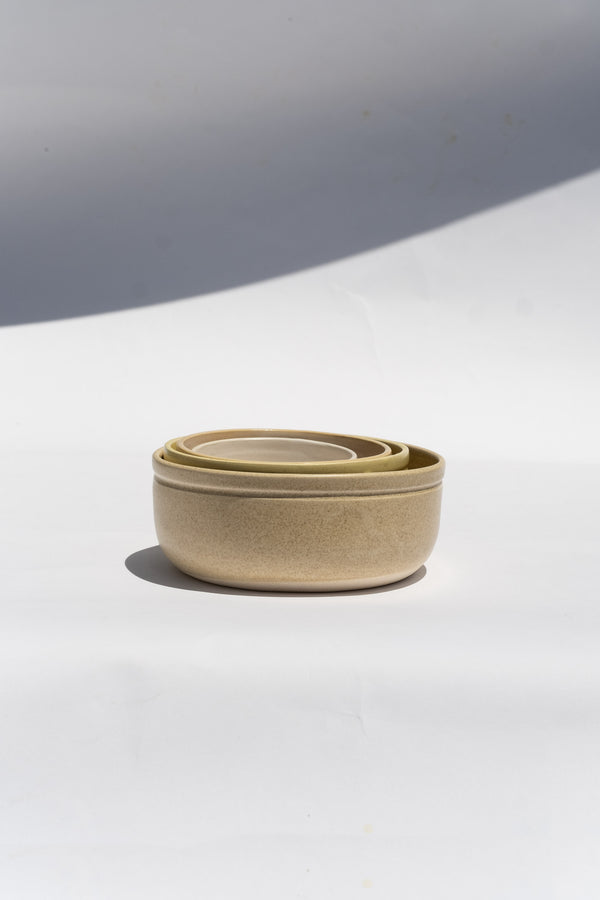 4-Bowl Set in Natural