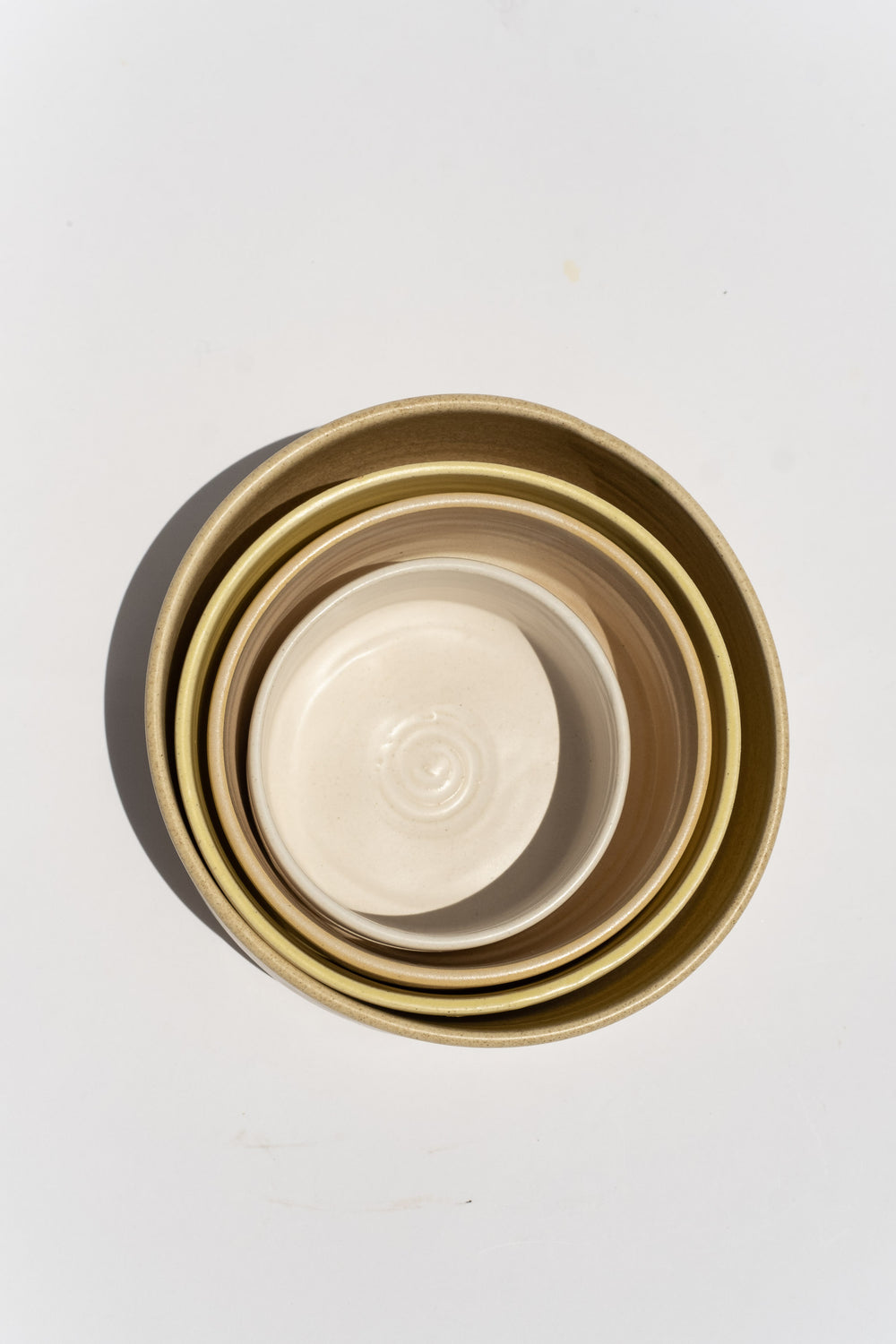 4-Bowl Set in Natural
