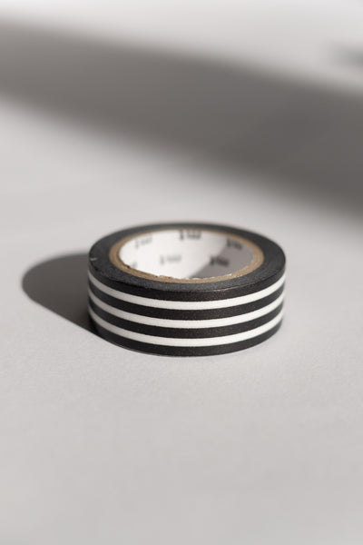 MT Black + White Washi Tape