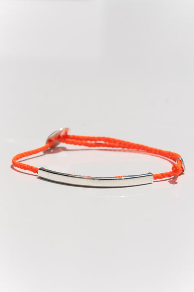 ID Signature Bracelet in Neon Red