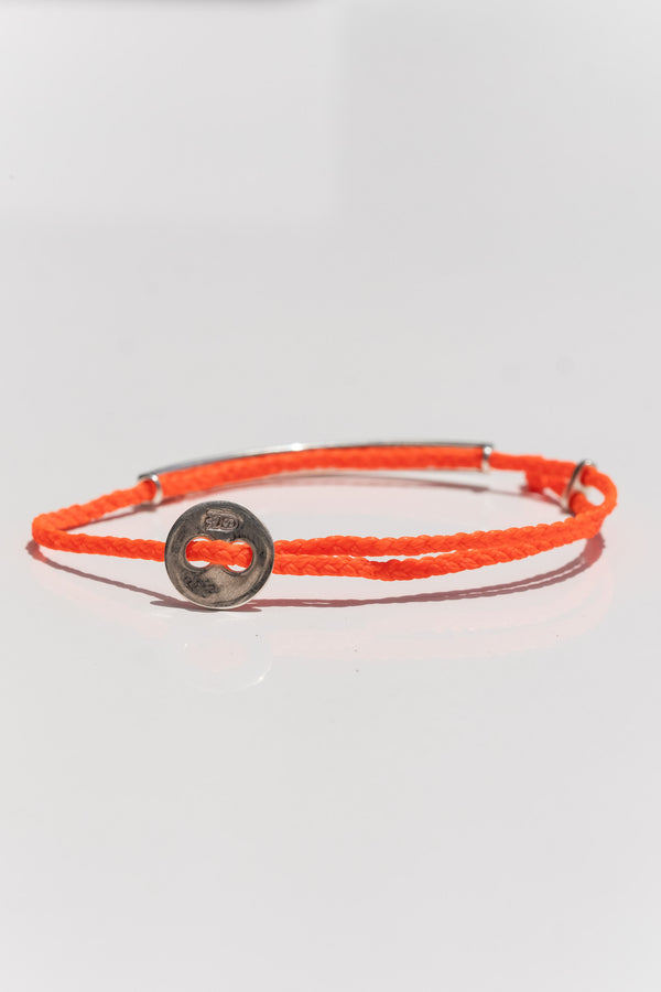 ID Signature Bracelet in Neon Red