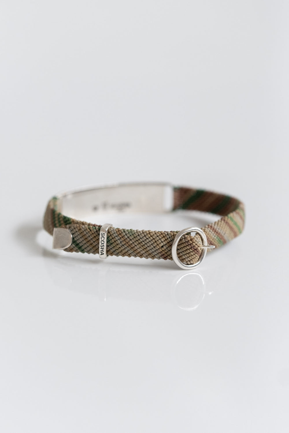 Slim ID Belt Bracelet In Vintage Flyline