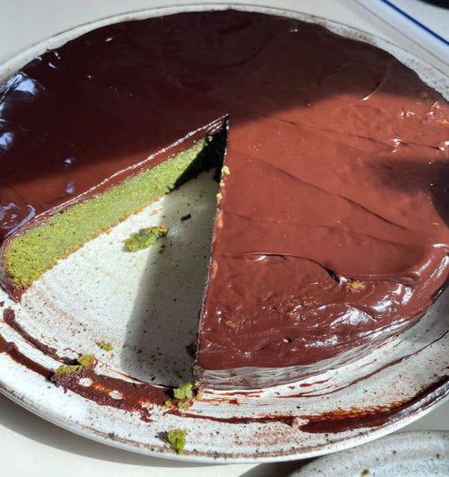 BAKE: CHOCOLATE MATCHA CAKE