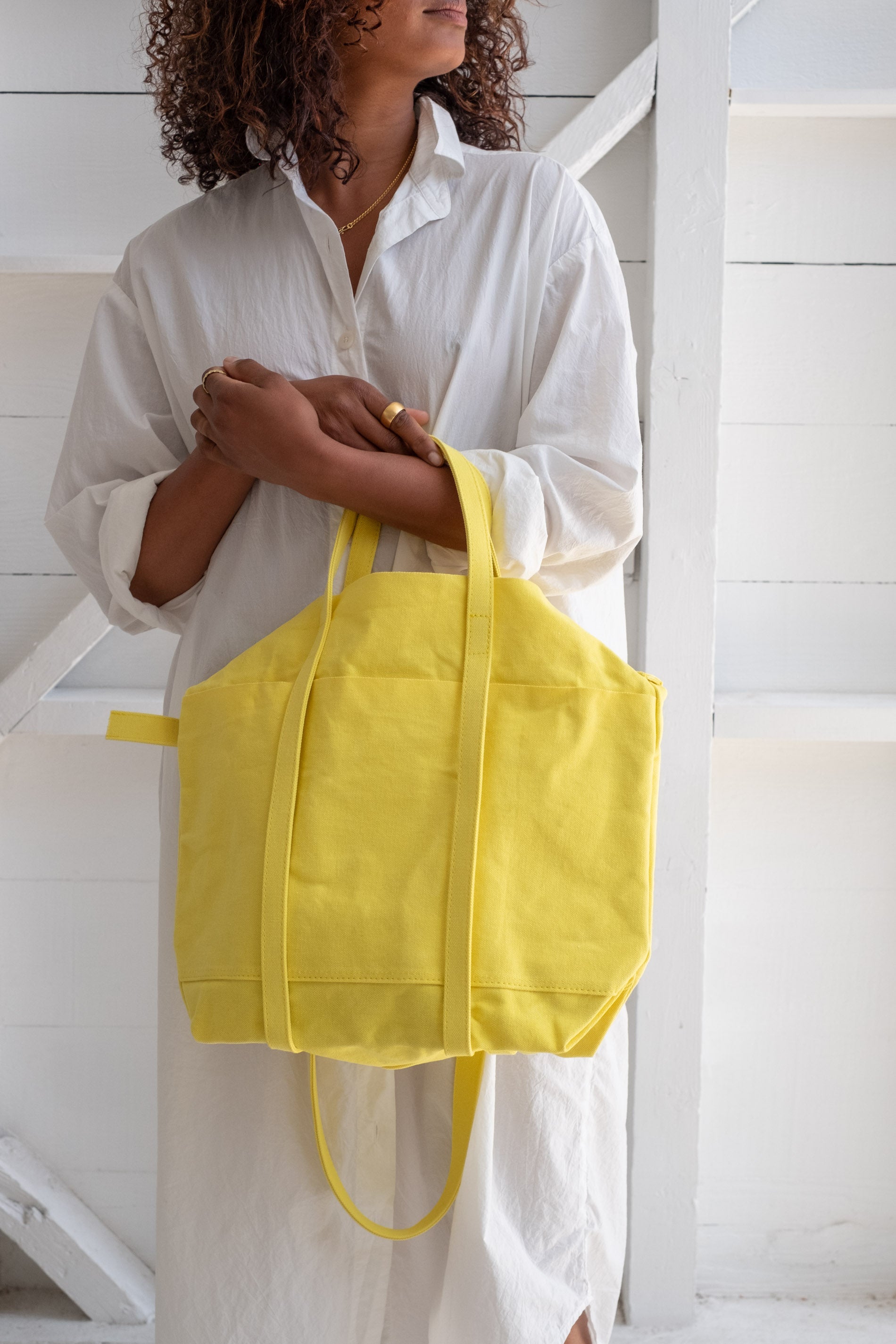 Small Shopping Bag - Yellow