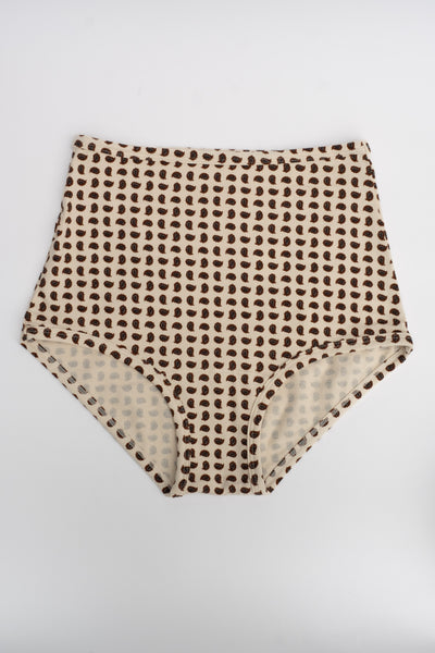 High-Rise Undies In Paisley