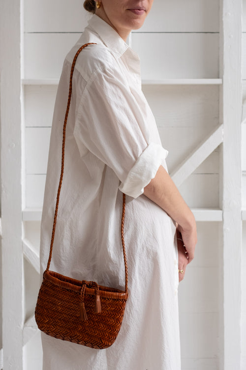 Dragon - Women's Minsu braided zigzag leather bag