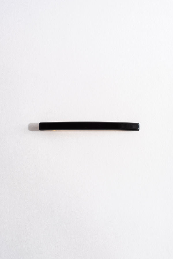 Long + Skinny Barrette in Black