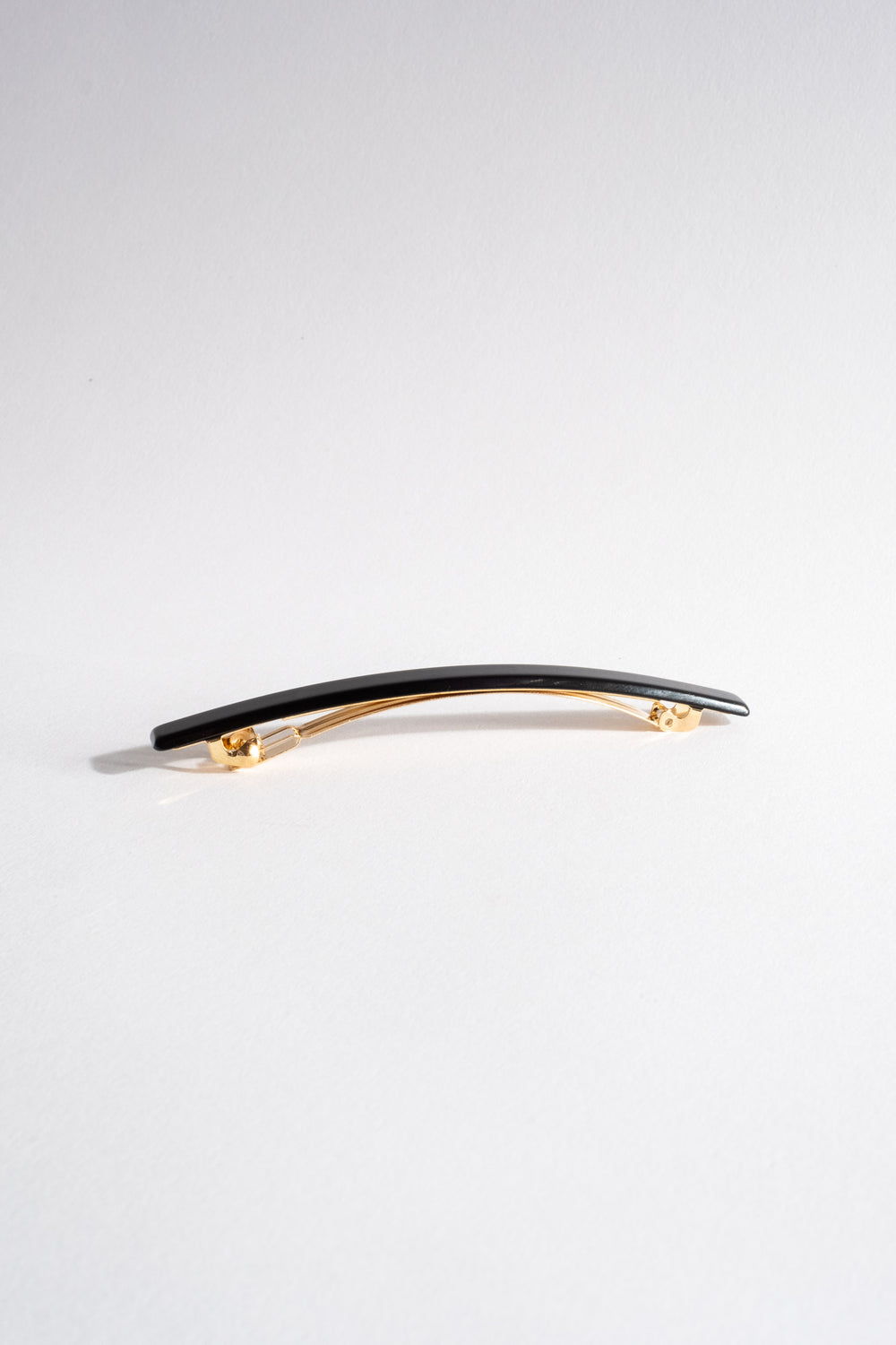 Long + Skinny Barrette in Black