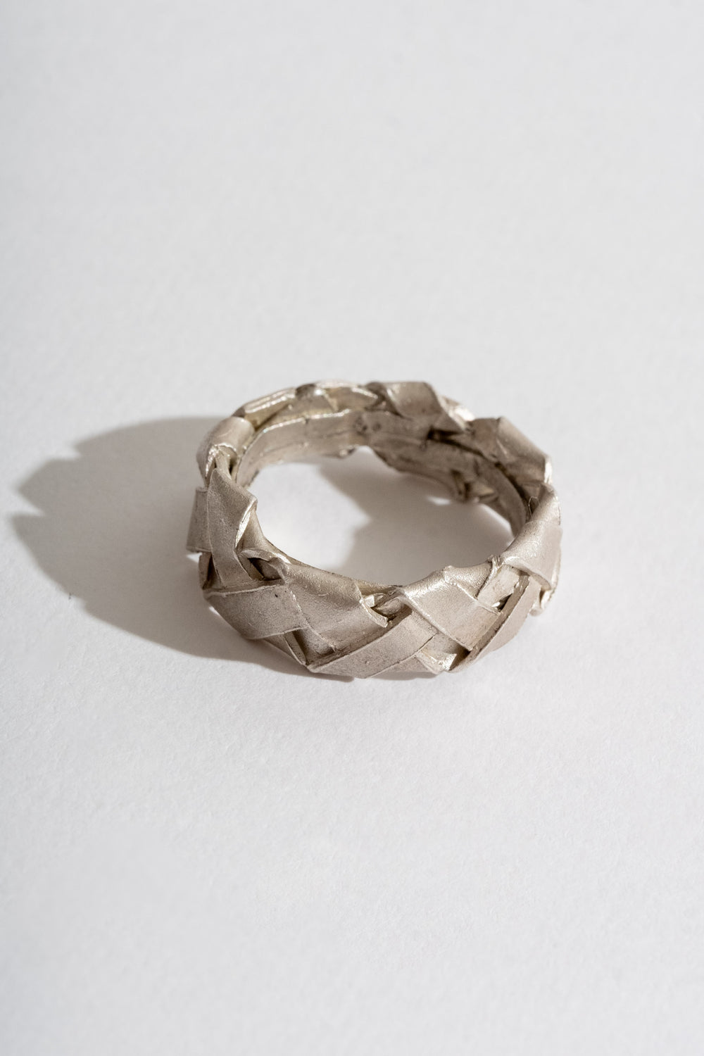 Sterling Woven Band