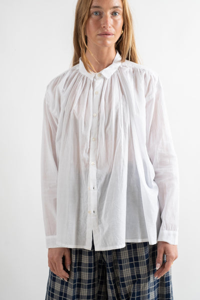 Khadi Cotton Shirt in White