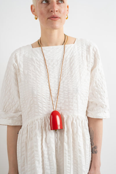 Key Holder Necklace In Red